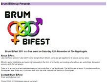 Tablet Screenshot of brum.bifest.org